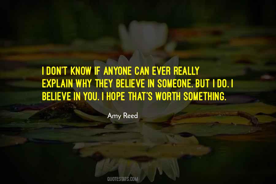 They Don't Believe In You Quotes #660153