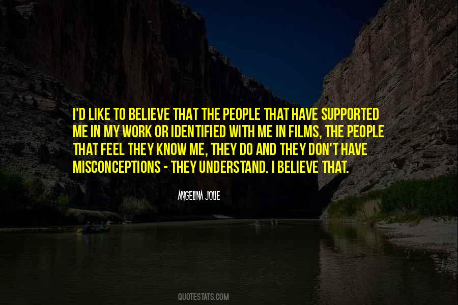 They Don't Believe Quotes #128859