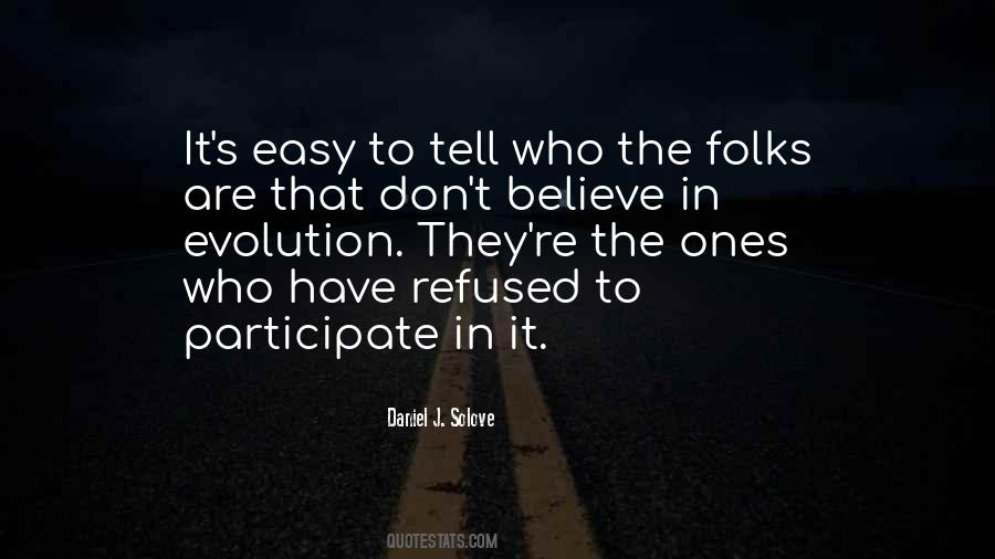 They Don't Believe Quotes #9328