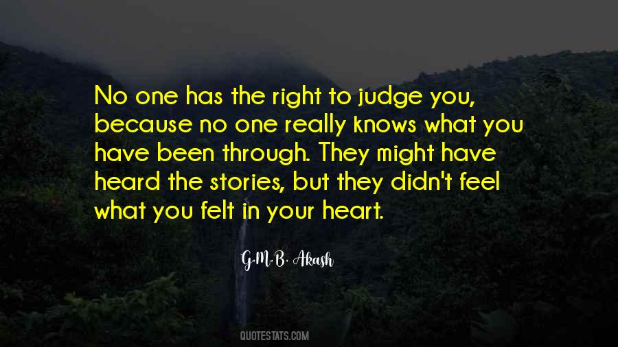 They Judge You Quotes #263885