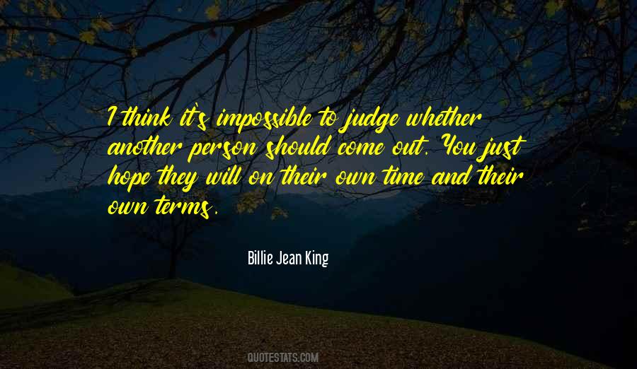 They Judge You Quotes #295217