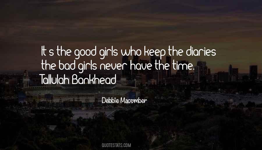 Quotes About Bad Girls #213469