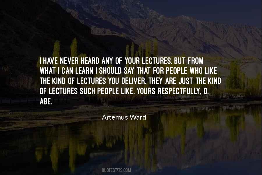 They Never Learn Quotes #86747