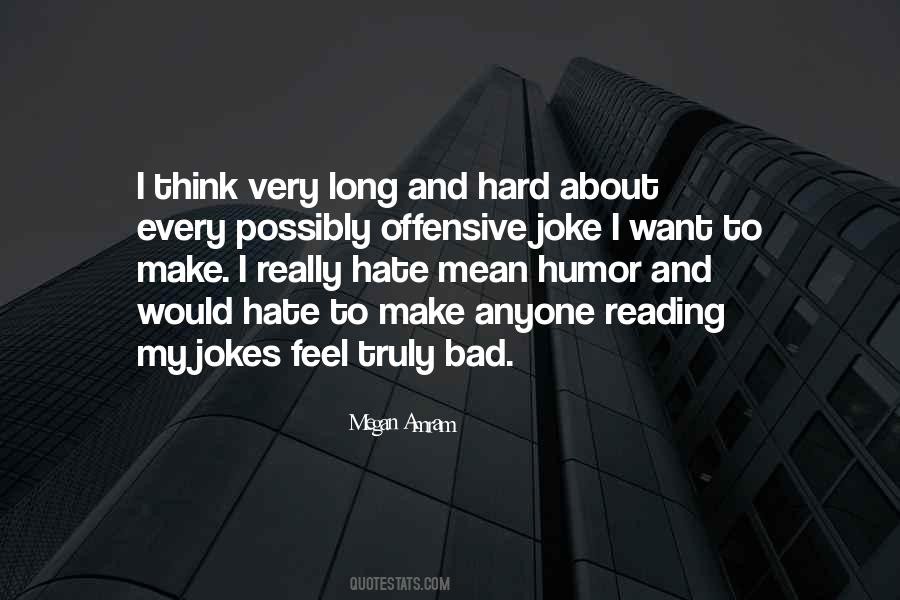 Quotes About Bad Jokes #1685421