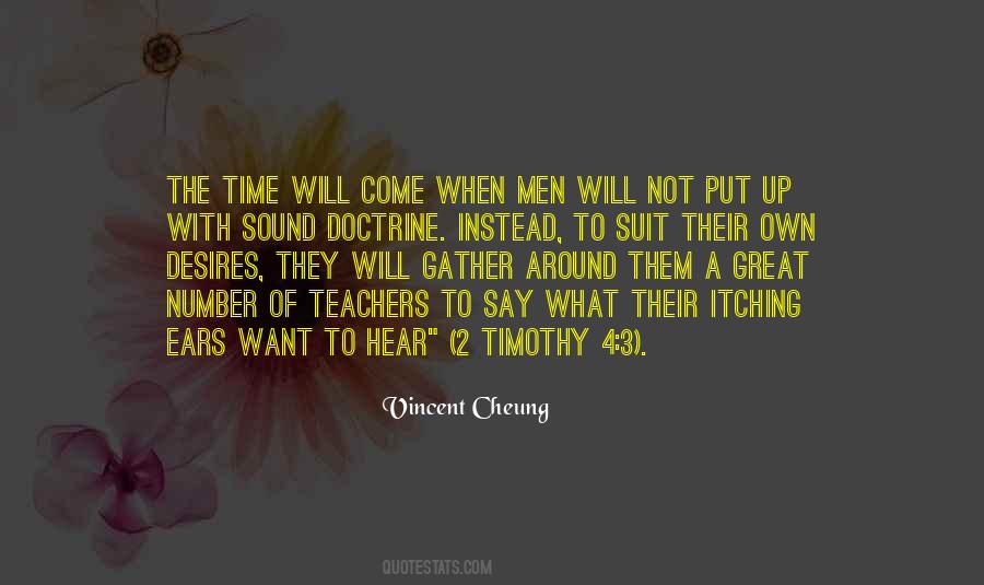 They Will Come Quotes #36822