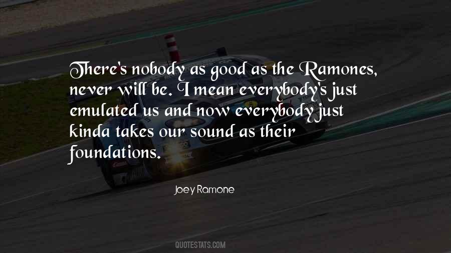 Quotes About Joey Ramone #151391