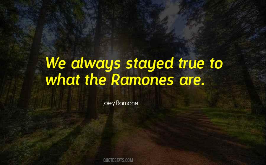 Quotes About Joey Ramone #363644