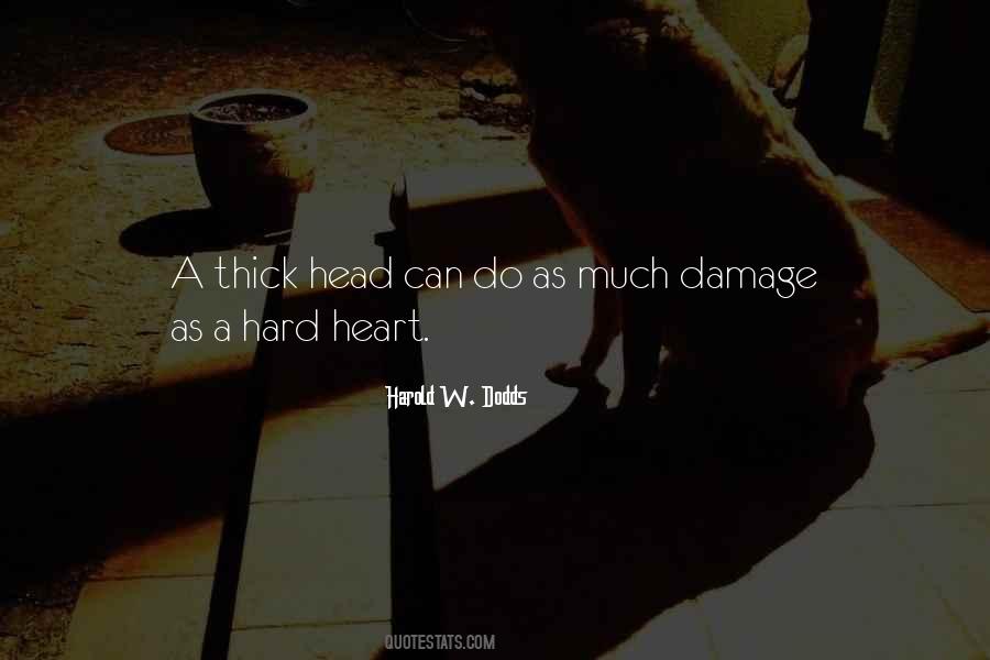 Thick Head Quotes #1831960