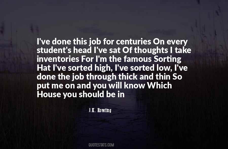 Thick Head Quotes #557230