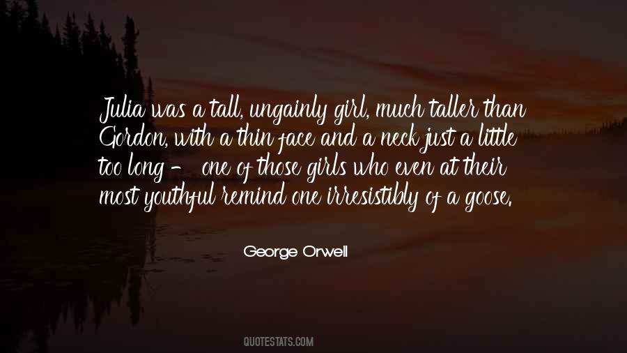 Thin Girl Quotes #1219906