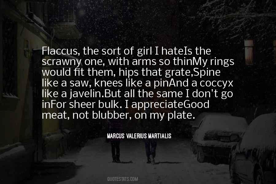 Thin Girl Quotes #1436244