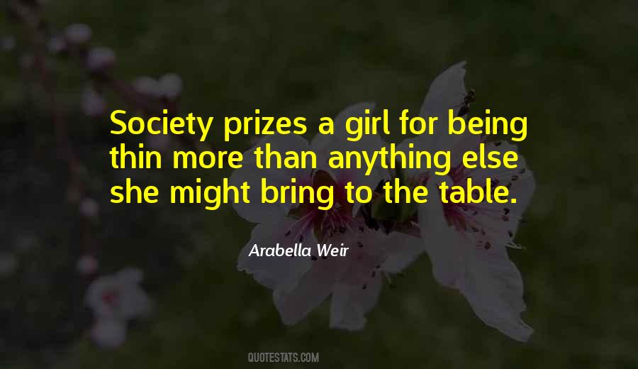 Thin Girl Quotes #403571