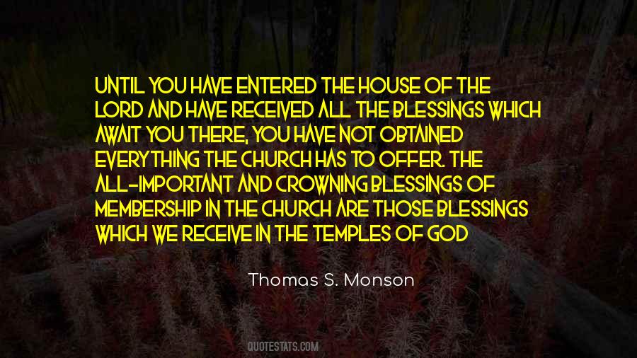 Quotes About Thomas S Monson #371810