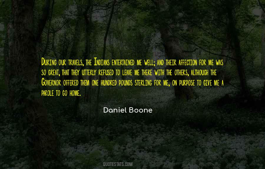 Quotes About Daniel Boone #1634671