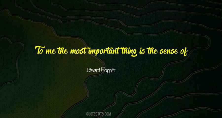 Things Are Important Quotes #105928