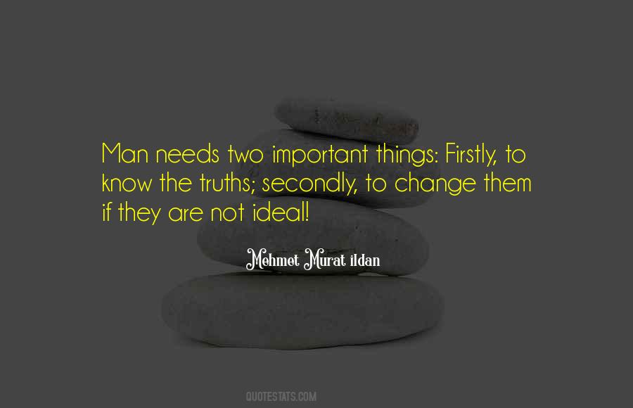 Things Are Important Quotes #174402 Things Are Important Quotes #174402