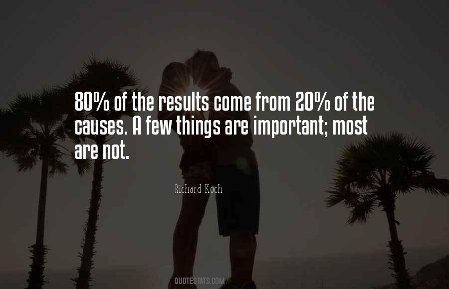 Things Are Important Quotes #211303
