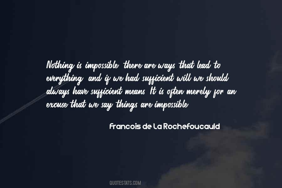 Things Are Impossible Quotes #1379836