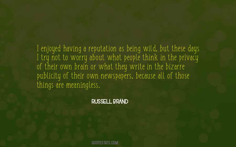 Things Are Quotes #1796136