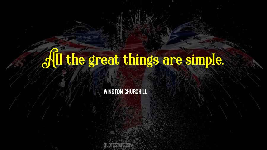 Things Are Simple Quotes #1756991