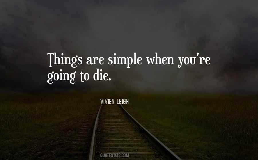 Things Are Simple Quotes #265384