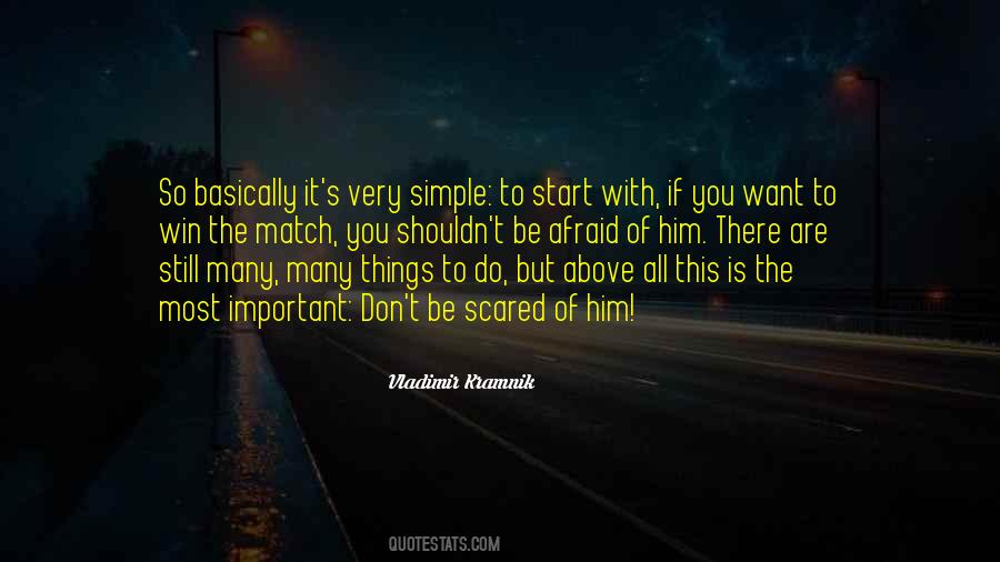 Things Are Simple Quotes #424503