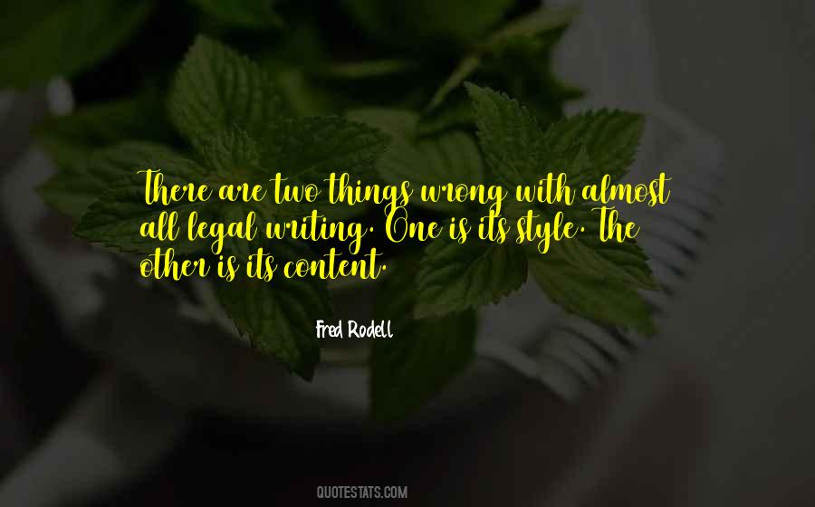 Things Are Wrong Quotes #138893