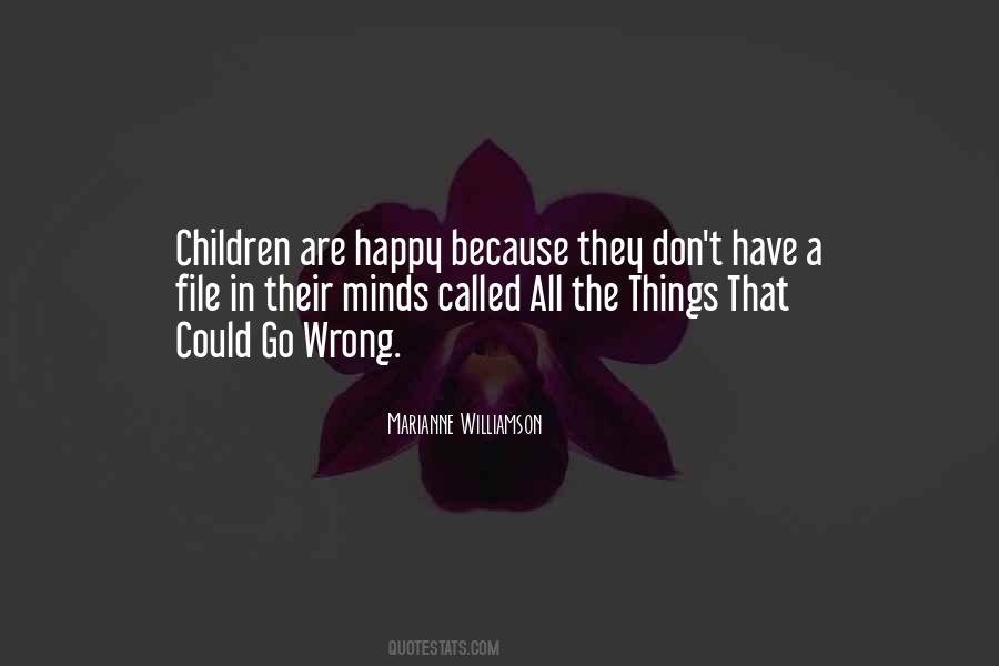 Things Are Wrong Quotes #15406