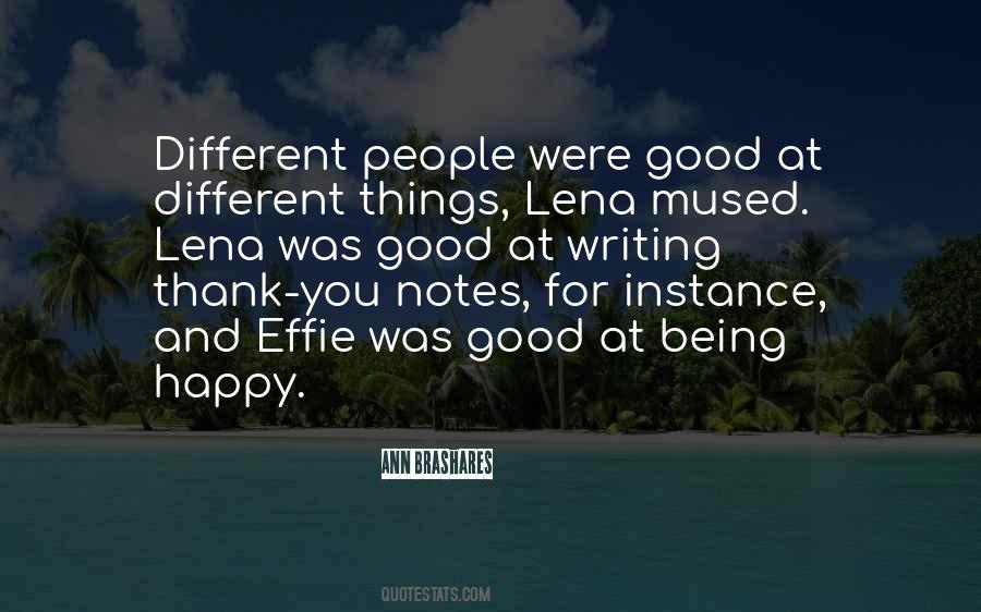 Things Being Different Quotes #352116