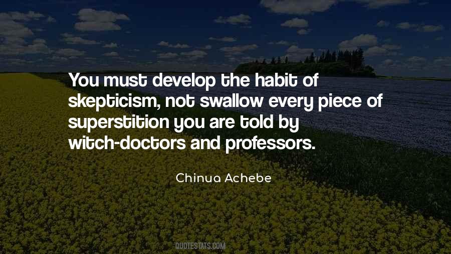 Quotes About Chinua Achebe #343198