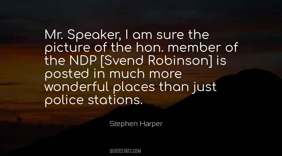 Quotes About Stephen Harper #1422246