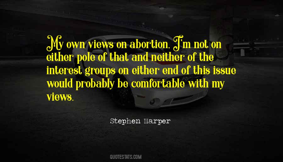 Quotes About Stephen Harper #183765