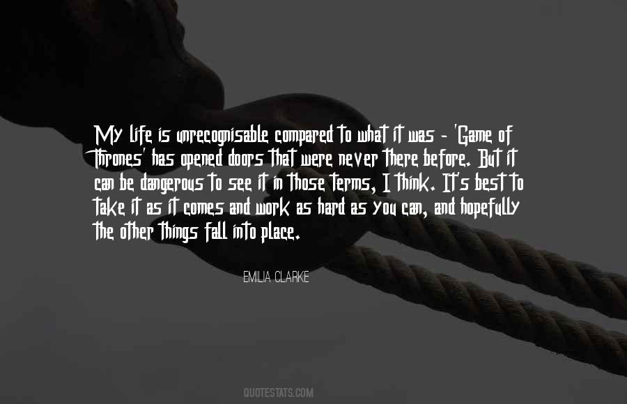 Things Fall Quotes #1121426