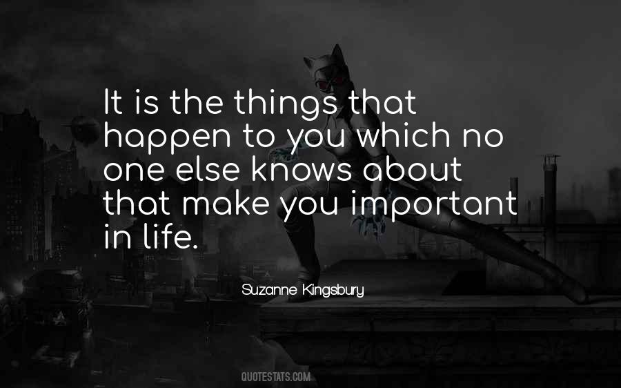 Things Happen In Life Quotes #581495