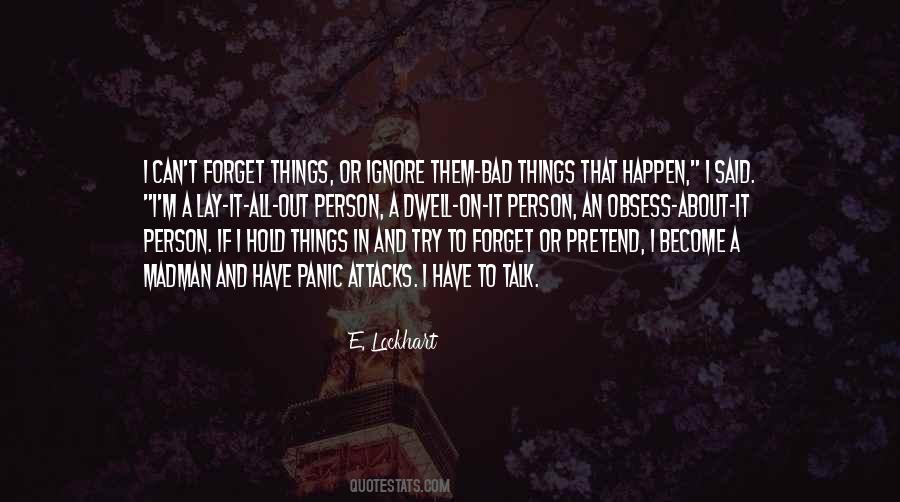 Things I Can't Forget Quotes #211490