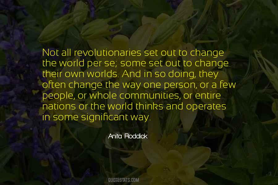 Quotes About Anita Roddick #939593