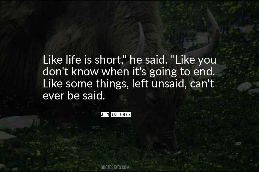 Things Left Unsaid Quotes #912849