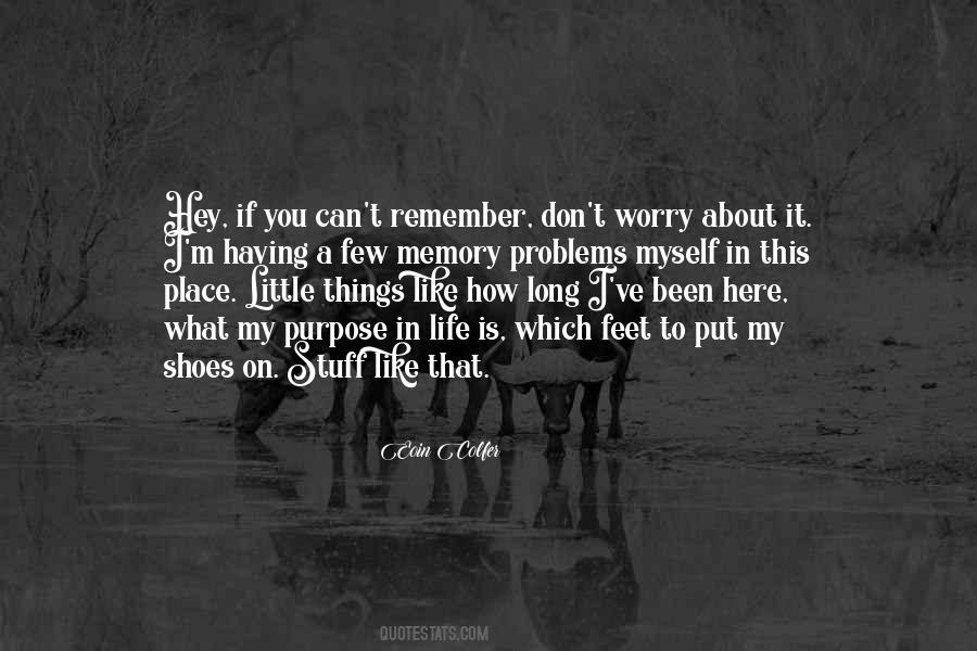 Things To Remember In Life Quotes #1591055