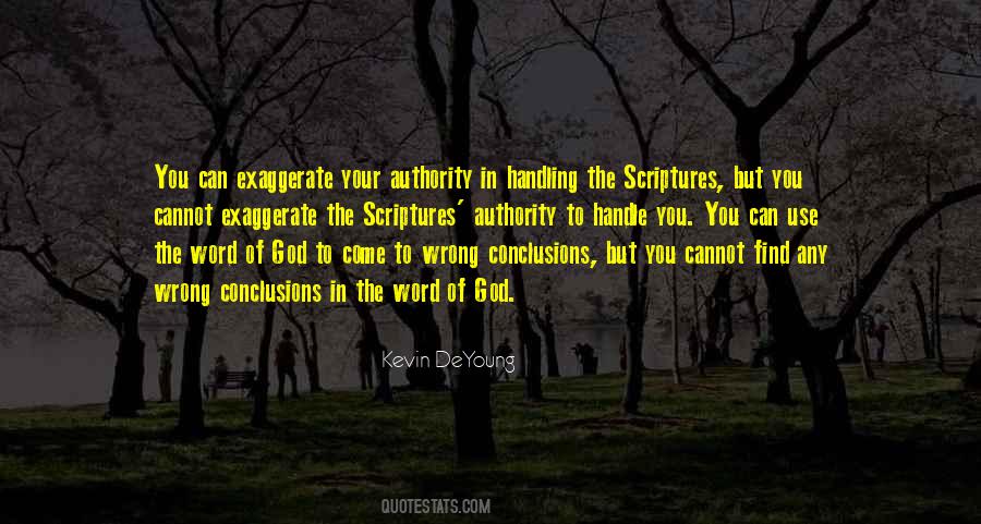 Quotes About Bible Authority #657443