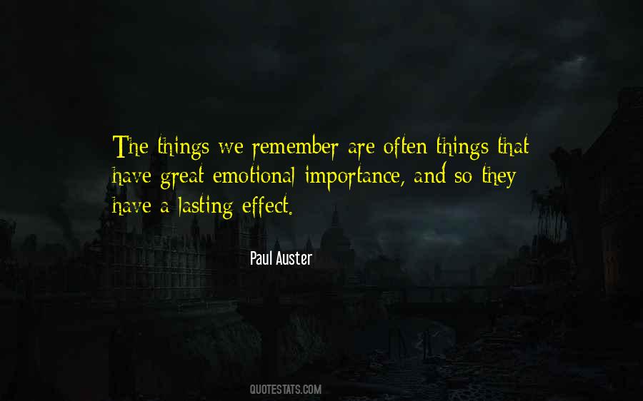 Things We Remember Quotes #1123346