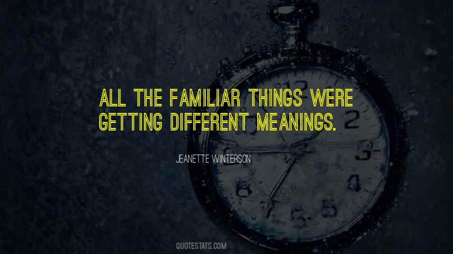 Things Were Different Quotes #161637