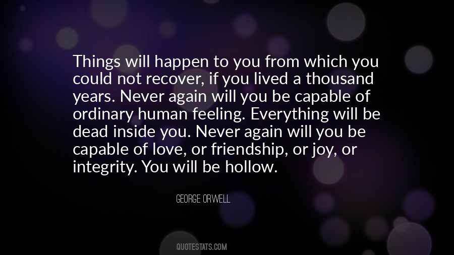 Things Will Happen Quotes #320518