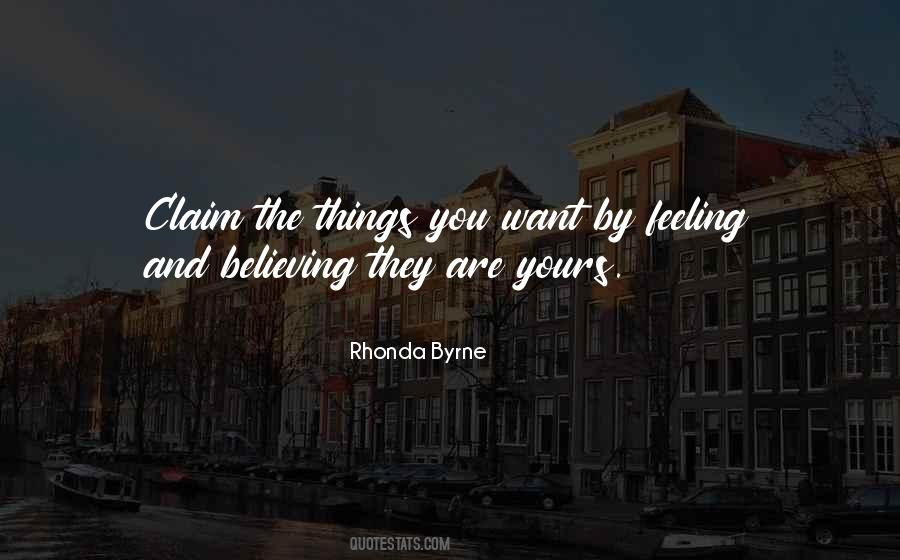 Things You Want Quotes #260169