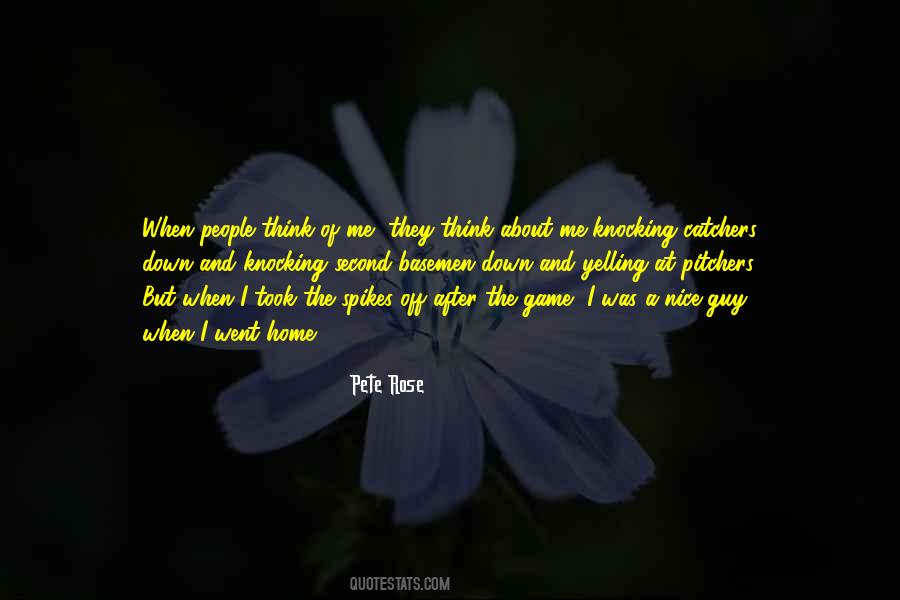 Think About Me Quotes #97653