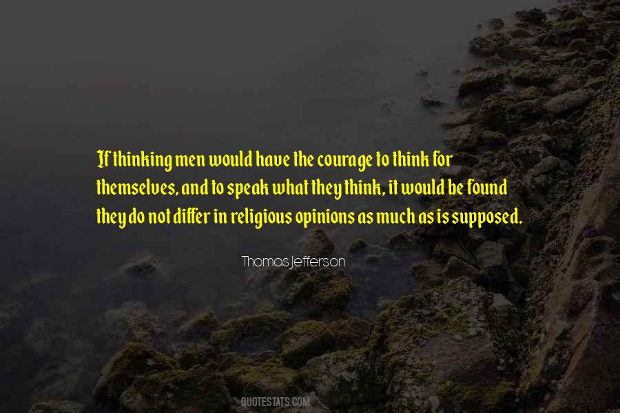 Think And Speak Quotes #136416