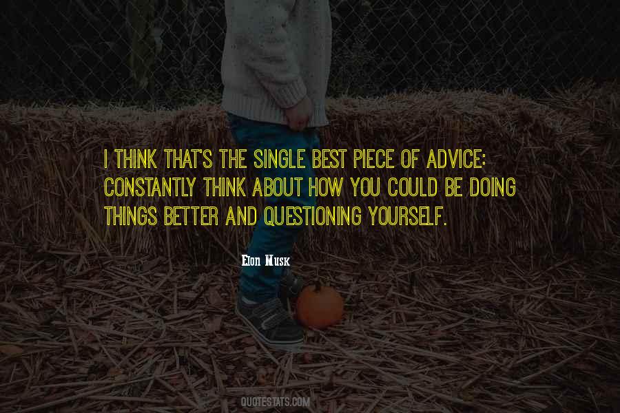 Think Better Of Yourself Quotes #204642