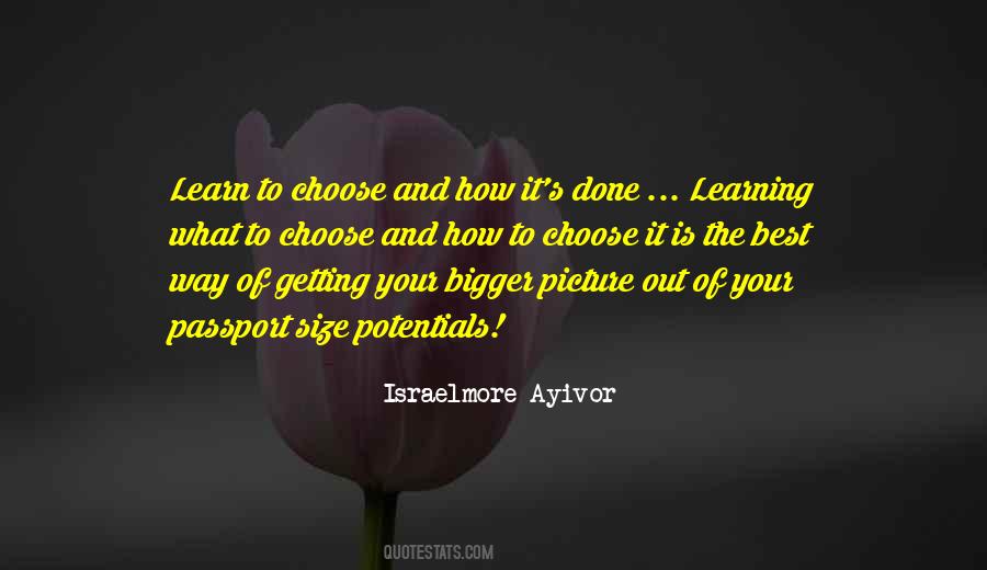 Think Big Picture Quotes #114919