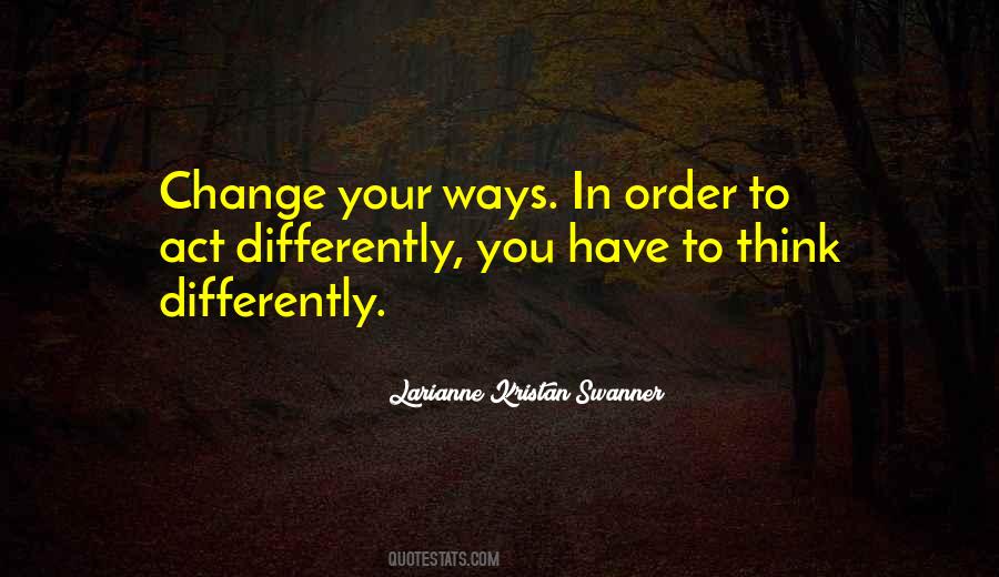 Think Differently Quotes #360896