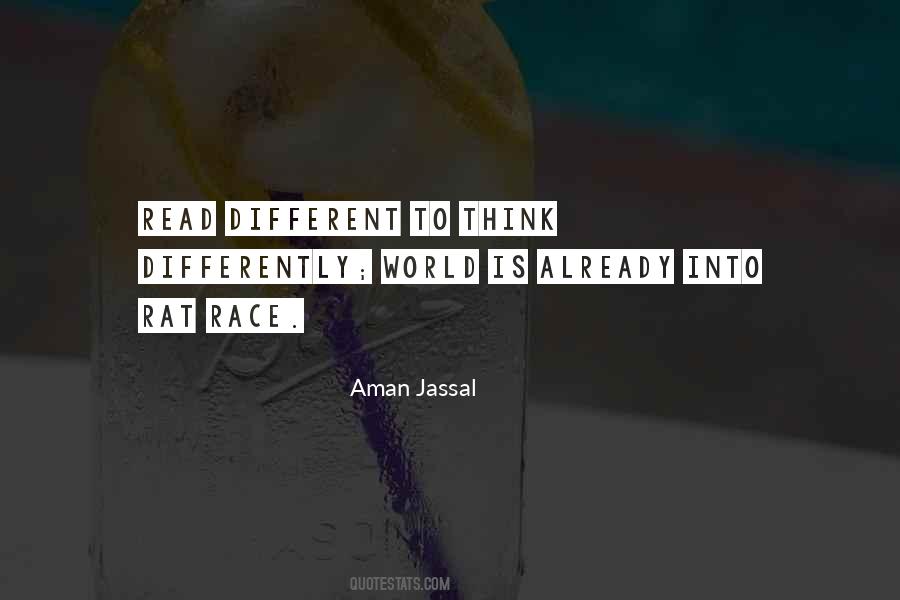 Think Differently Quotes #525201