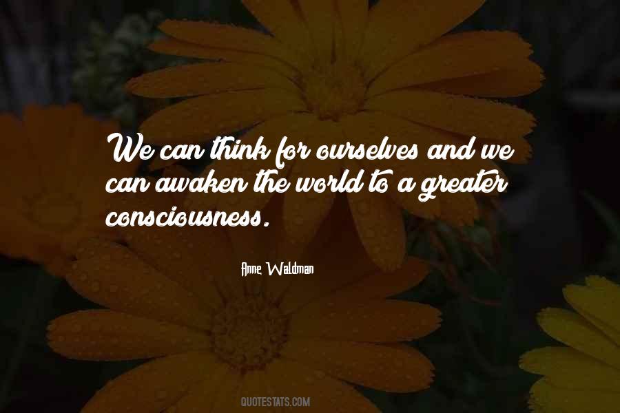 Think For Ourselves Quotes #1442192